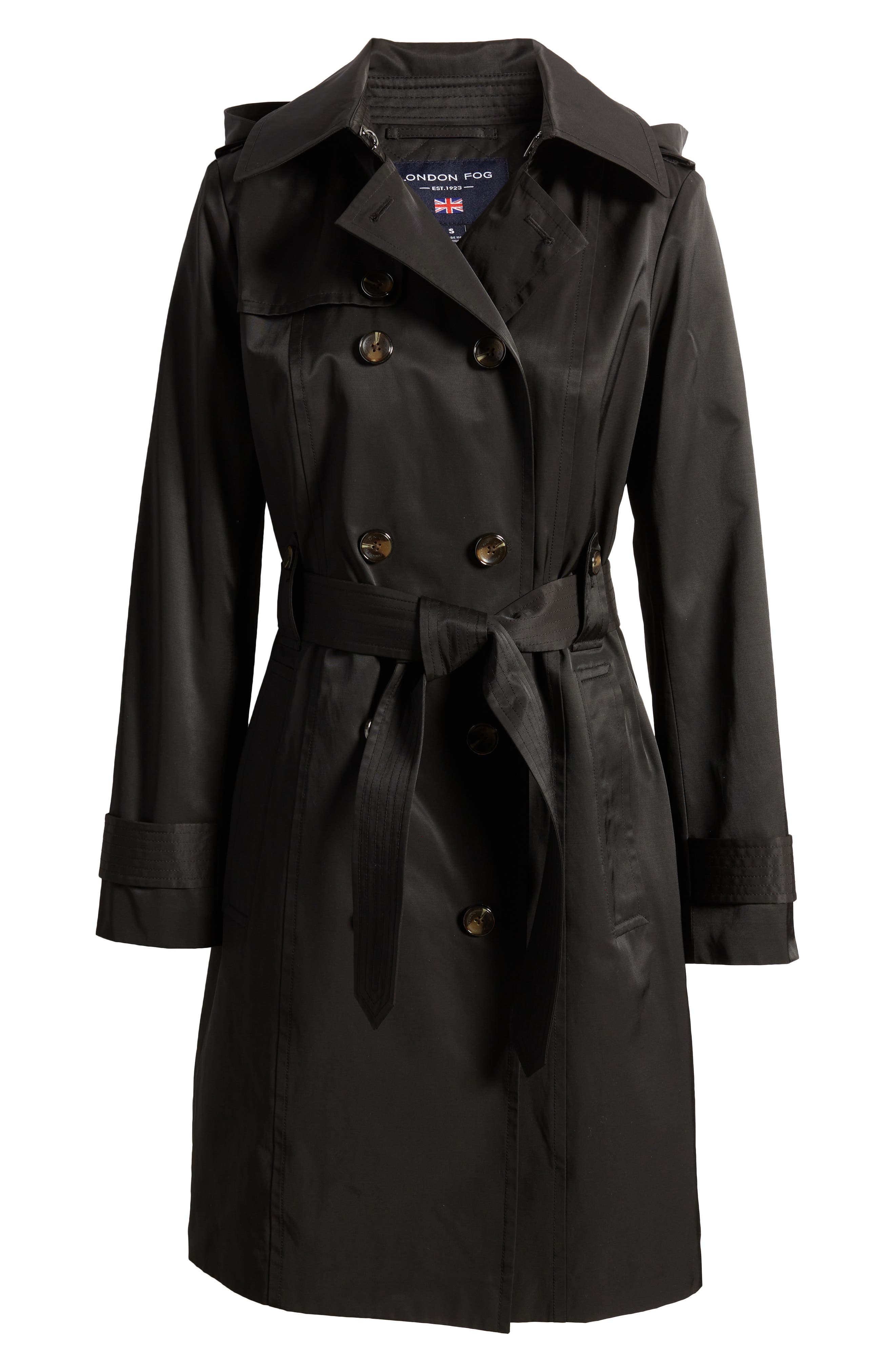 London fog water repellent trench coat best sale