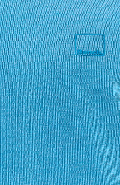 Shop Bench . Malen Emblem Cotton T-shirt In Ocean Blue