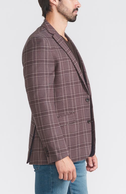 Savile Row Co Plaid Sport Coat In Brown