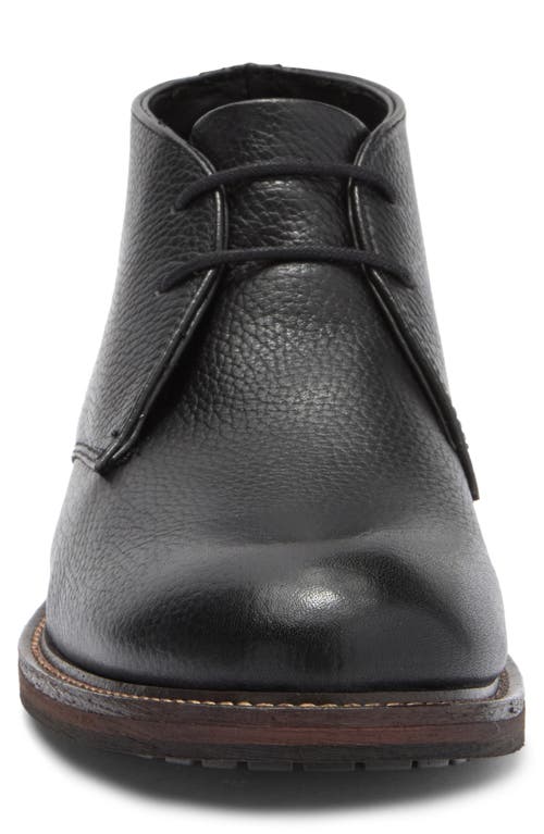 Shop Nordstrom Payton Mini Lug Pebbled Leather Chukka Boot In Black