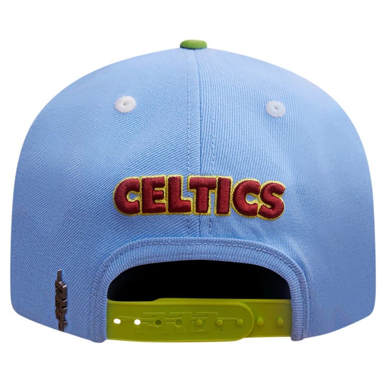Shop Pro Standard Light Blue/green Boston Celtics Retro Program 2-tone Snapback Hat