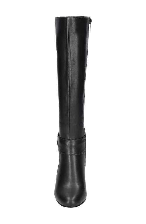 Bella Vita Womens Zipper Mid-calf Boots In Black