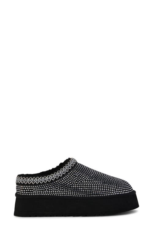 Azalea Wang Daviat Studded Platform Slipper In Black