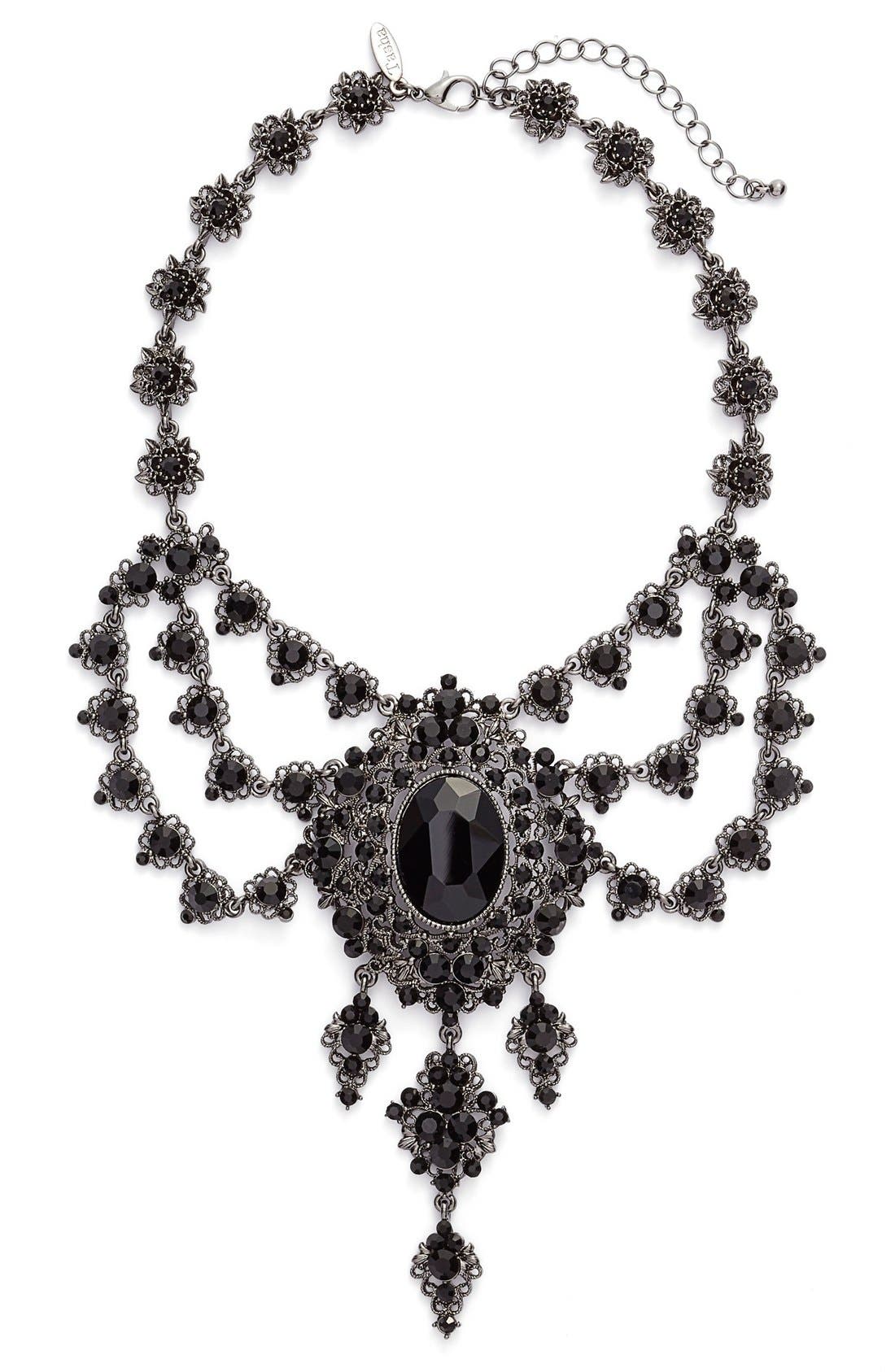 Tasha Crystal Swag Statement Necklace Nordstrom
