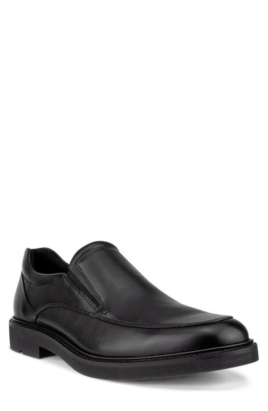 Shop Ecco Metropole London Apron Toe Shoe In Black