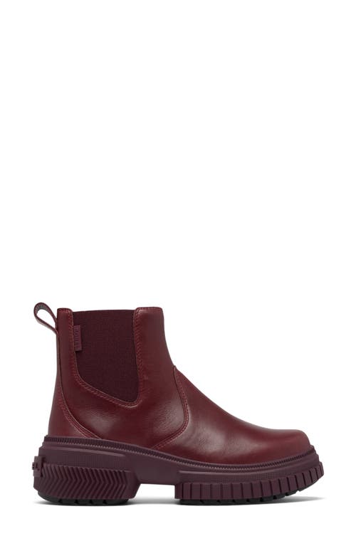 Sorel Ona Ave Waterproof Chelsea Boot In Epic Plum/ Black