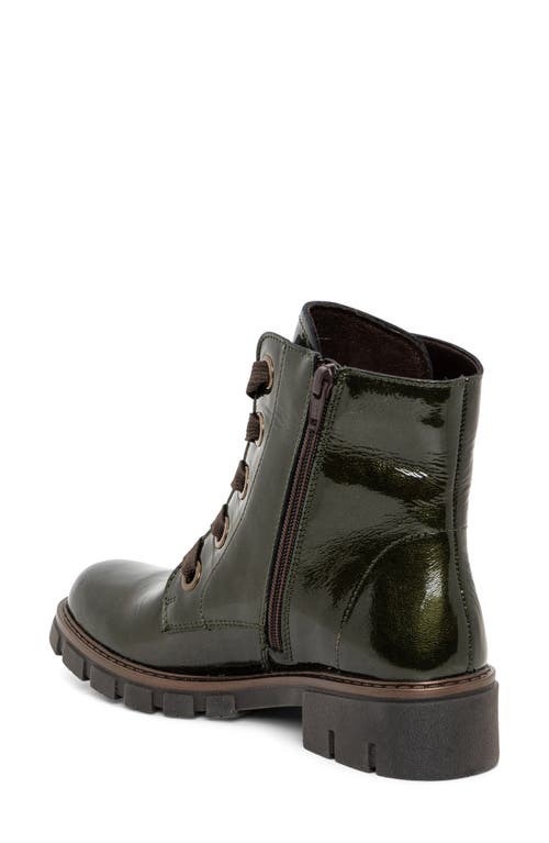 Shop Ara Debbie Lace-up Boot In Green