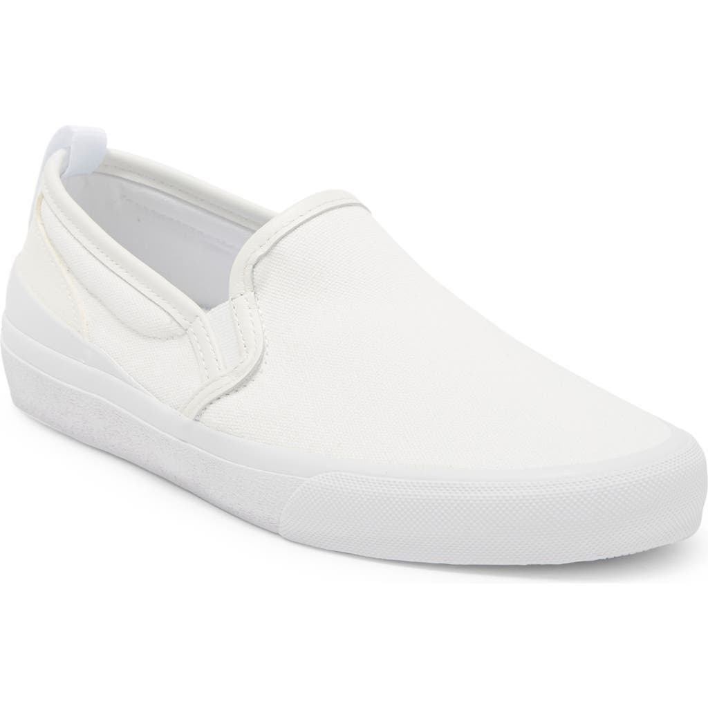 Official Program Canvas Slip-on Sneaker In Off White/white