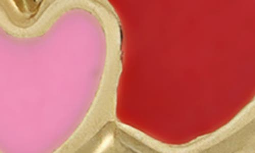 Bony Levy Heart Stud Earrings In 14k Yellow Gold
