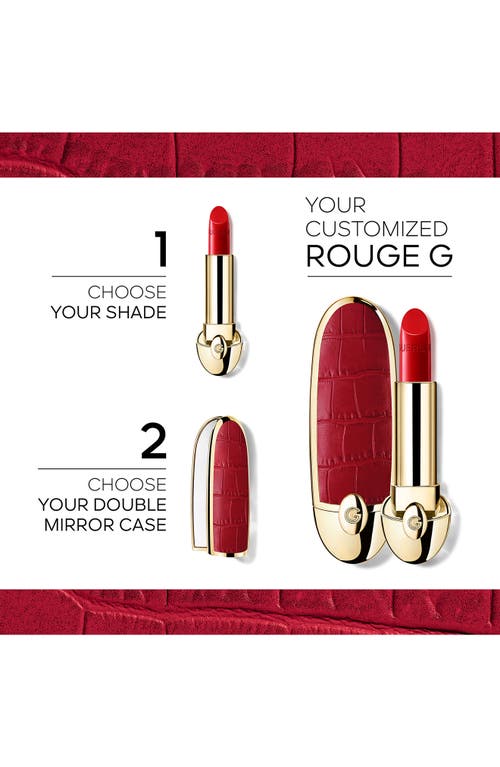 Guerlain Rouge G Customizable Satin Lipstick Refill In 870