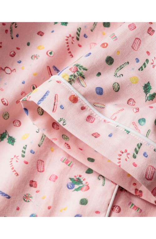 Shop Petite Plume Nostalgic Sweets Cotton Pajamas In Pink