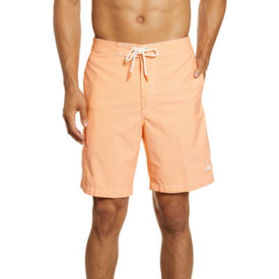 Tommy Bahama Sea Glass Baha Classic Fit Board Shorts, Orange