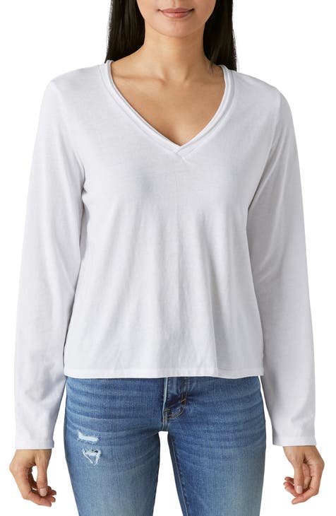 Long Sleeve V-Neck T-Shirt