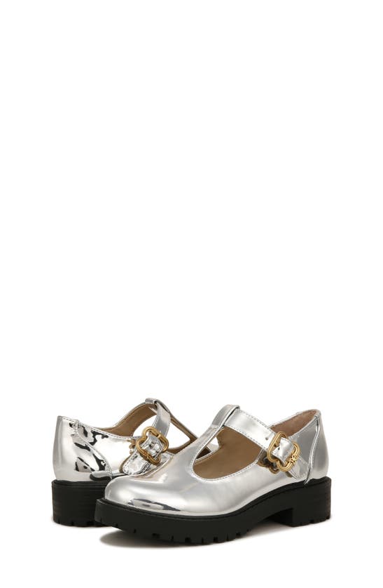 Sam Edelman Girls' Taelor Mary Jane Shoes - Toddler, Little Kid, Big Kid In Soft Silver