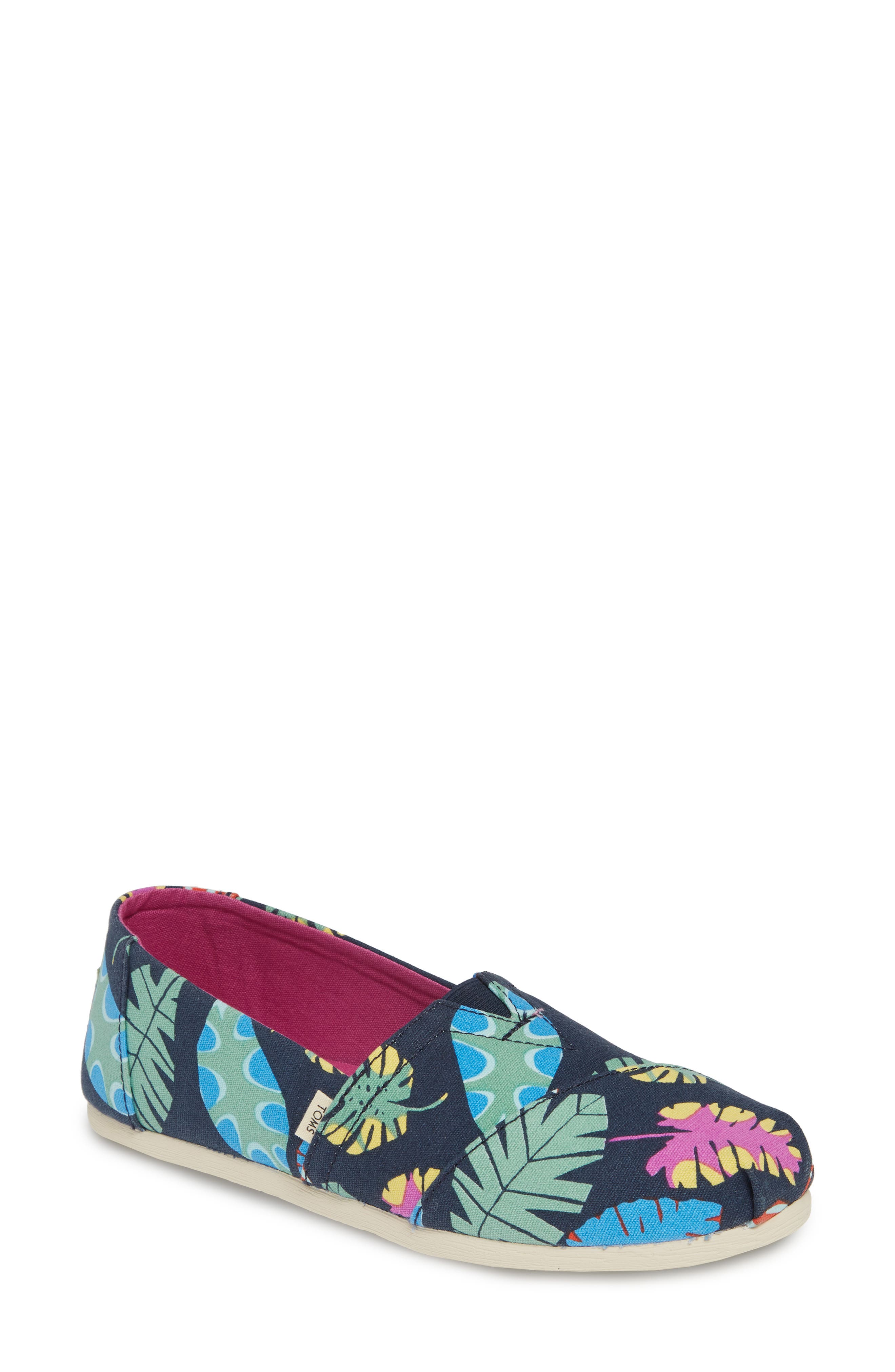 Toms Classic Canvas Slip-On, Blue