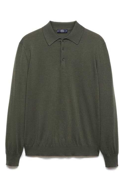 Mango Regular-fit Cotton Hooded Sweatshirt Forest Green In Forest Green