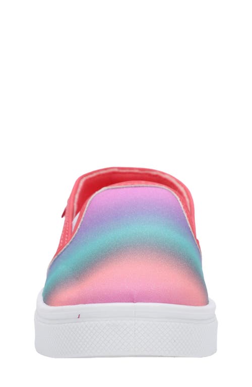Shop Oomphies Kids' Madison Slip-on Sneaker In Pink/multi