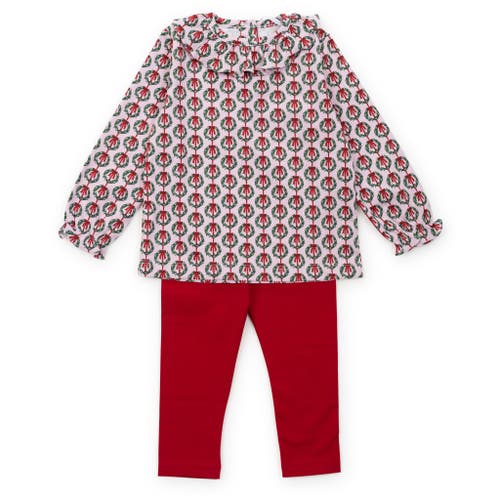 LILA AND HAYES LILA AND HAYES LULU GIRLS' LEGGING SET 