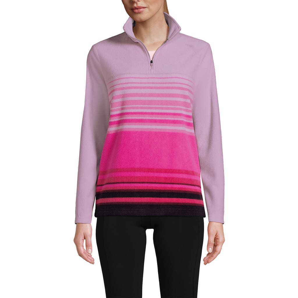 LANDS' END LANDS' END ANYWEATHER FLEECE QUARTER ZIP PULLOVER