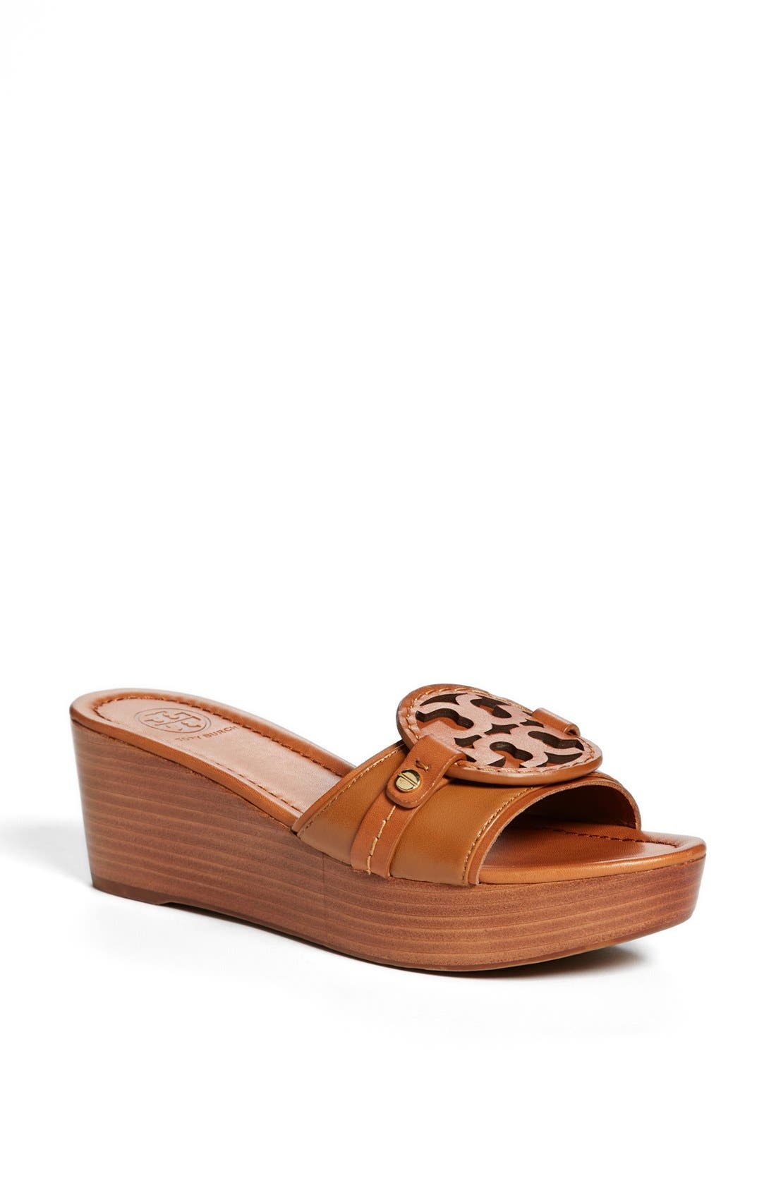 tory burch platform slides
