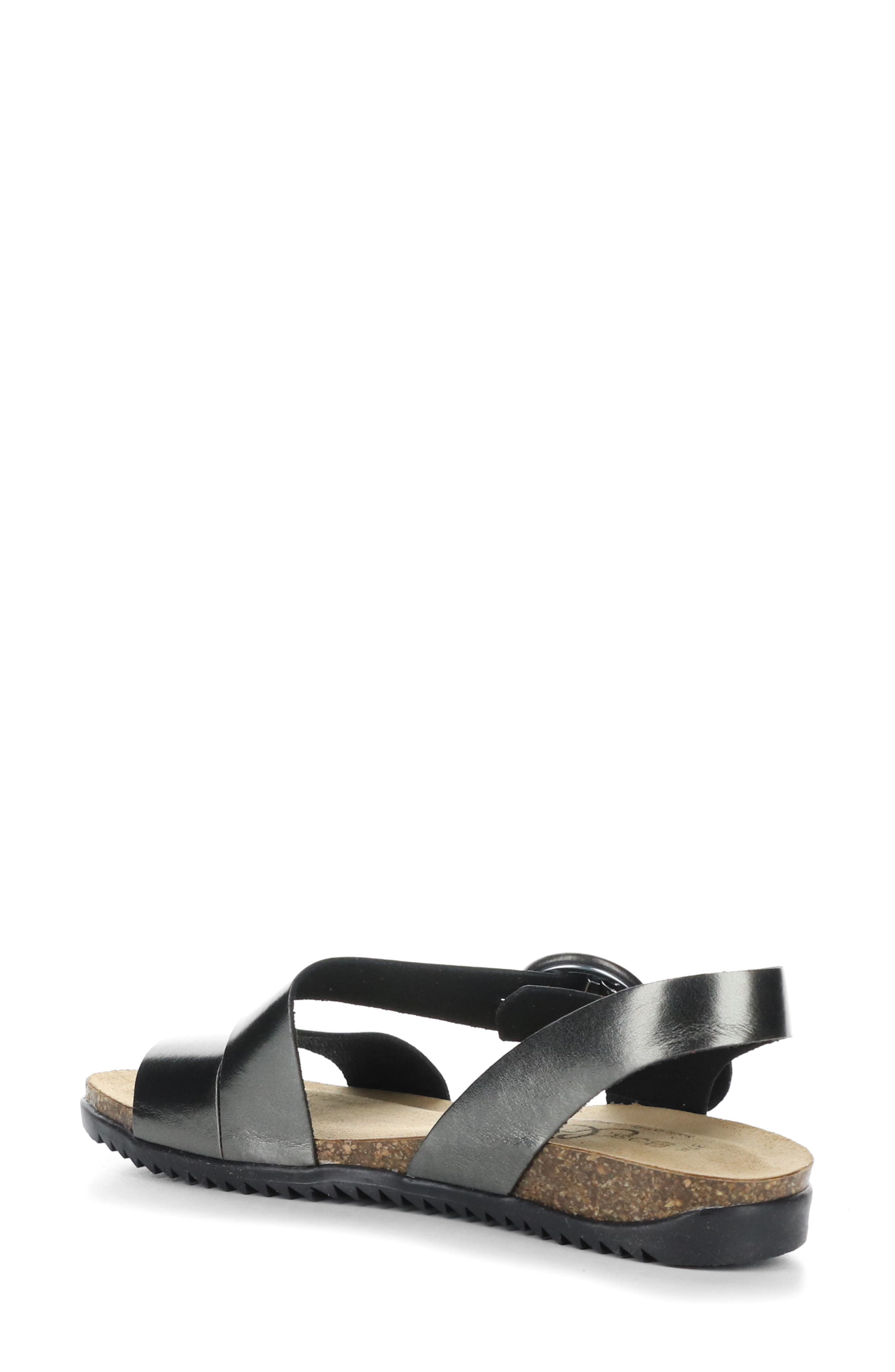 Bos. & Co. Rised Strappy Slide Sandal in Yellow Nabucco at Nordstrom, Size 5.5Us