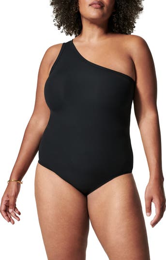 SPANX® Ribbed One-Shoulder Bodysuit