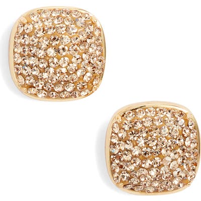 Kate Spade New York Pave Small Square Stud Earrings
