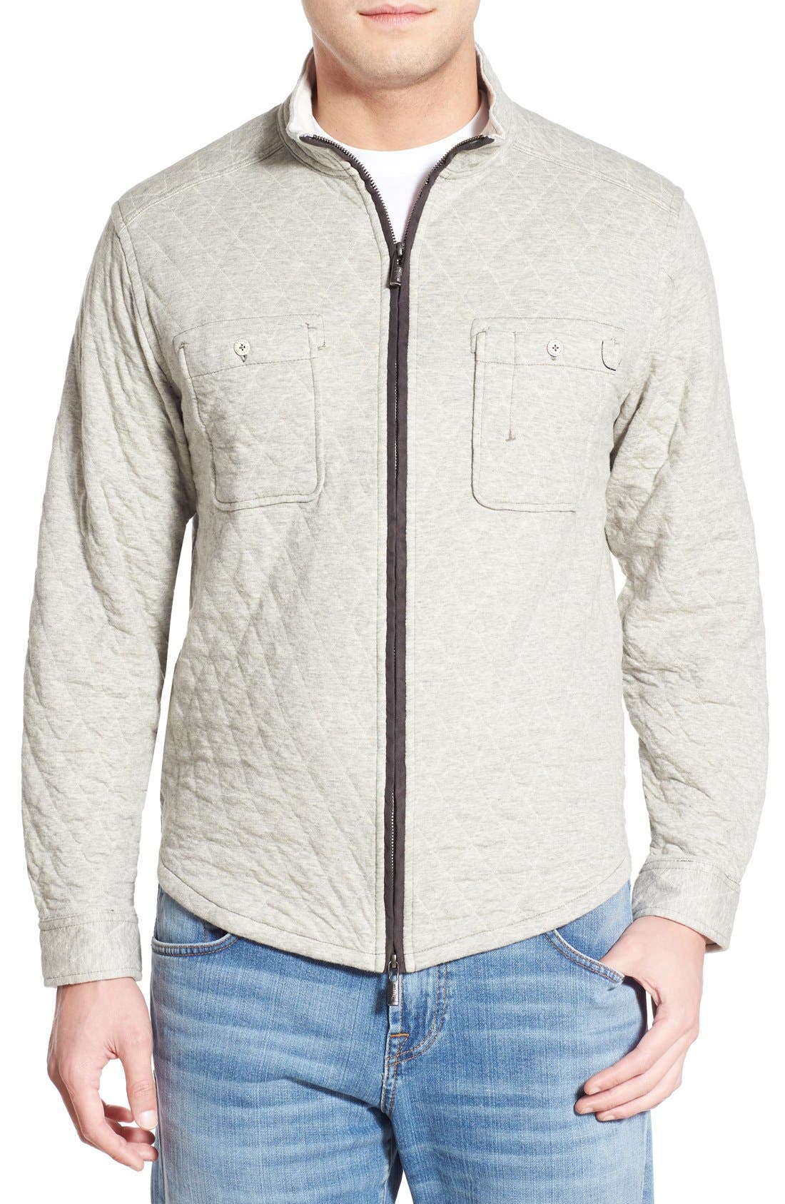 tommy bahama quilt trip zip jacket