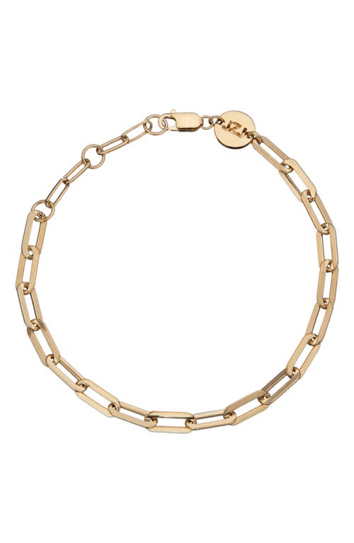 Maggie Chain Link Bracelet in Yellow Gold