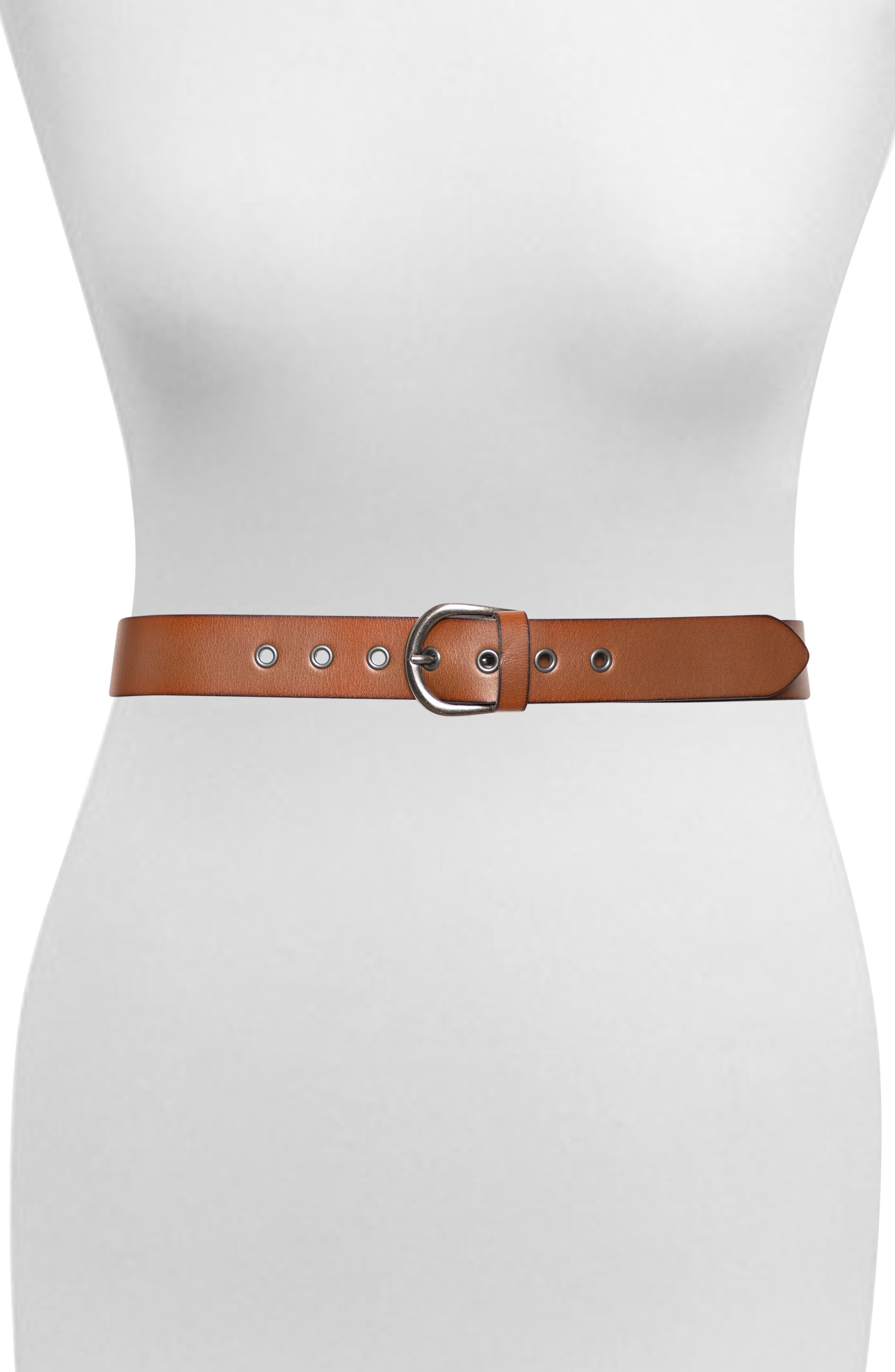madewell leather belt bolsa