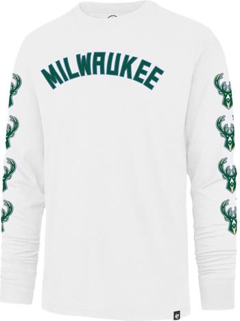 Men's Fanatics Branded Hunter Green/White Milwaukee Bucks Player Pack T-Shirt Combo Set