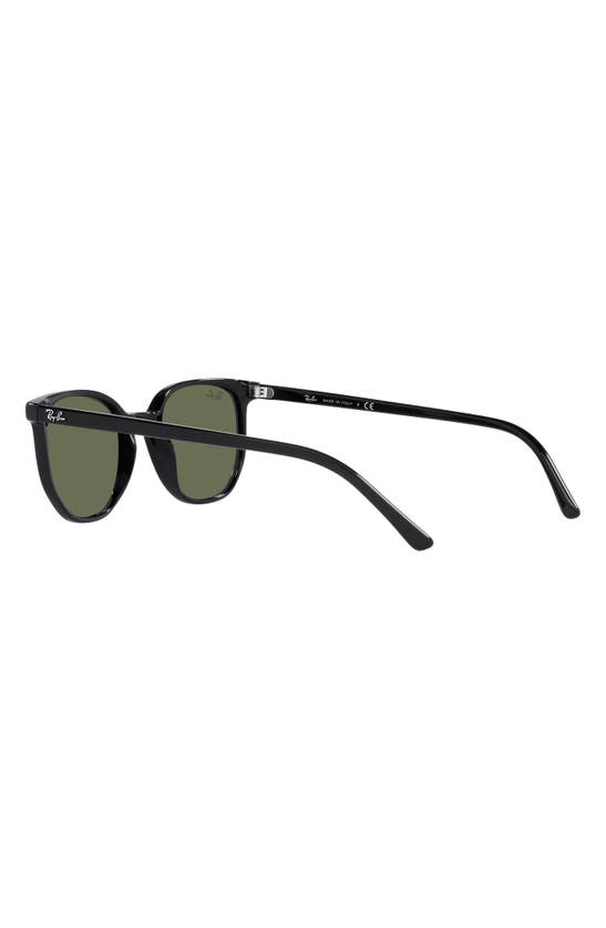 Ray Ban Ray-ban 52mm Square Sunglasses In Shiny Black