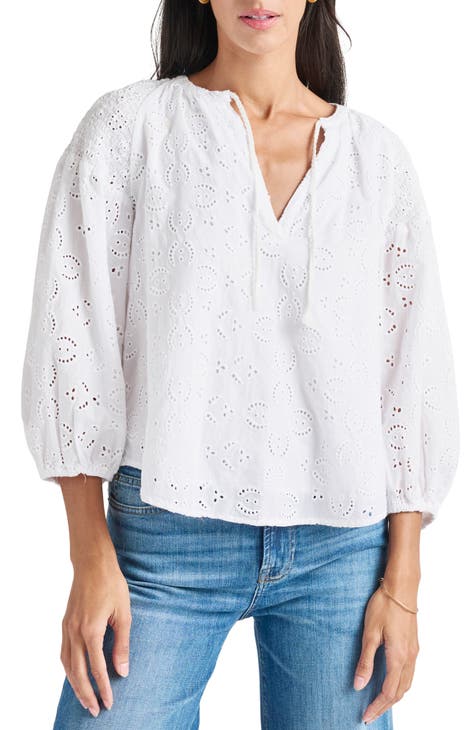 Rebecca Taylor Audrey Eyelet Top, Nordstrom