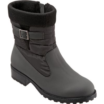 Trotters Berry Weatherproof Boot W - Grey