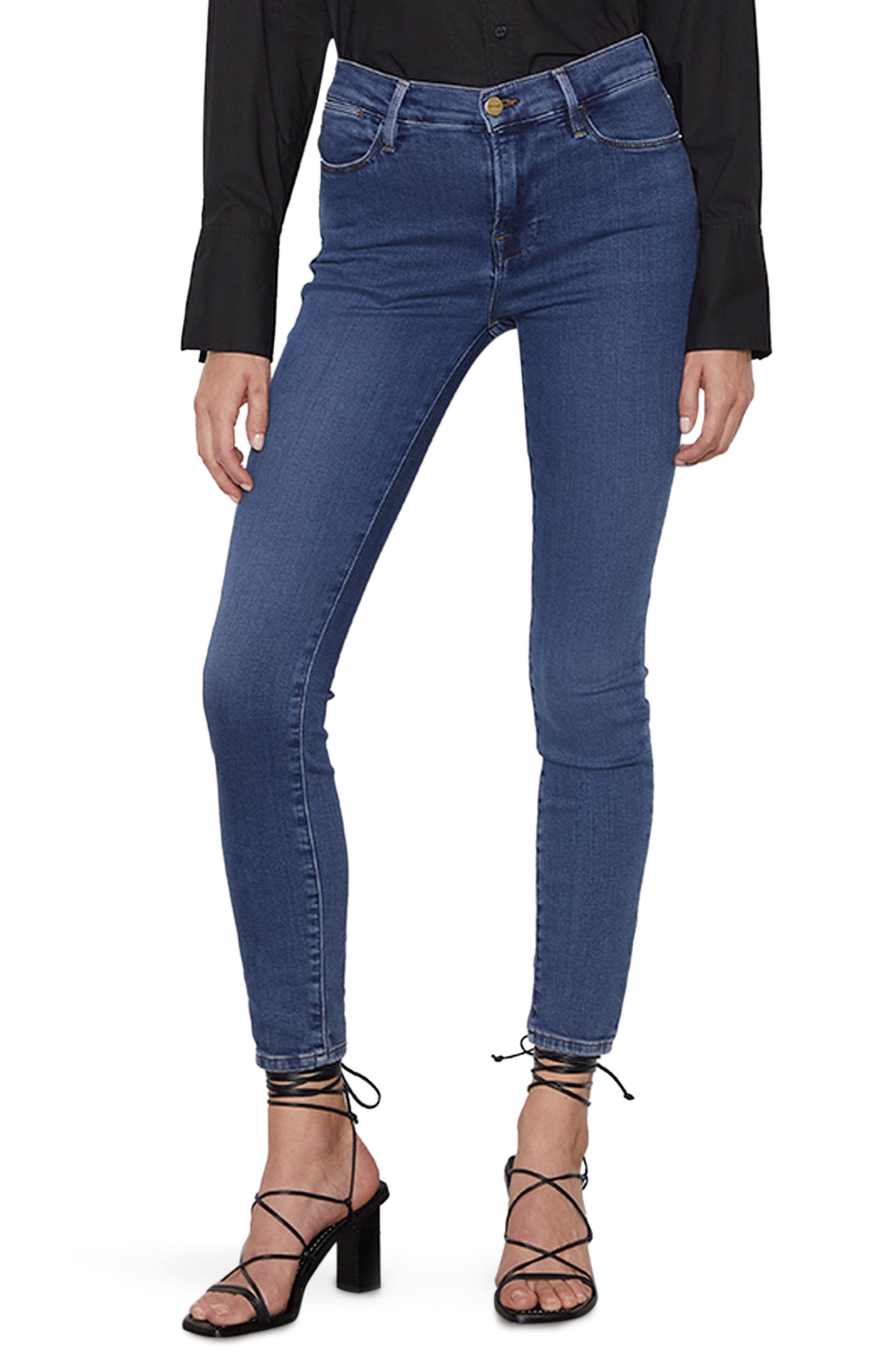 frame ankle jeans