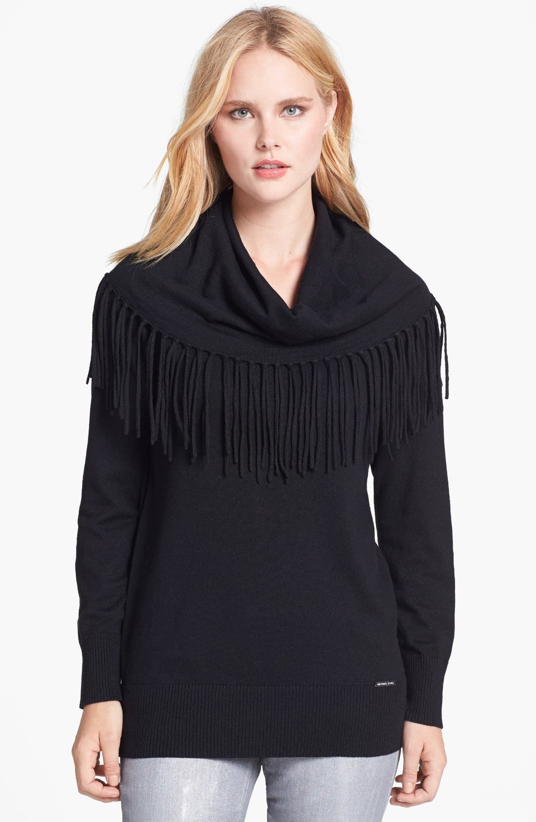 michael kors fringe sweater