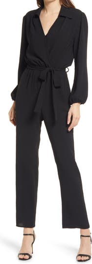 Fraiche by J Johnny Long Sleeve Jumpsuit | Nordstrom