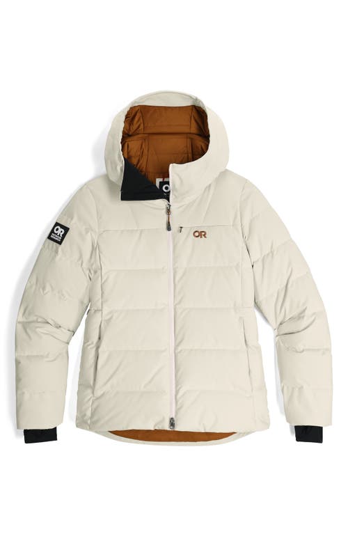 Outdoor Research Snowcrew Down Jacket In Oyster