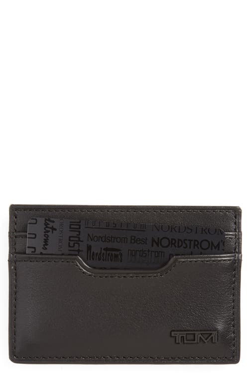Tumi Delta ID Lock Shielded Slim Card Case & ID Wallet in Black at Nordstrom