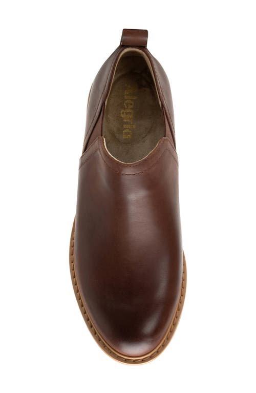 Alegria By Pg Lite Merle Ankle Bootie In Tawny Burnish