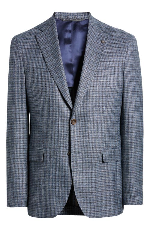 JACK VICTOR JACK VICTOR MIDLAND PLAID WOOL BLEND SPORT COAT 