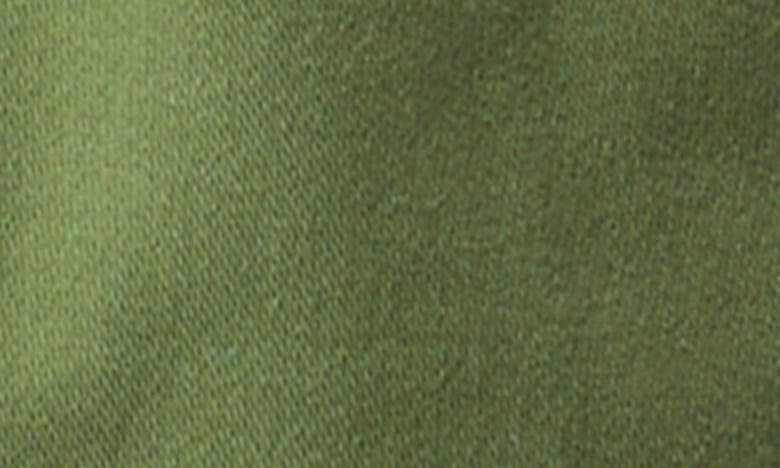 Nasty Gal Strapless Belted Twill Minidress In Khaki