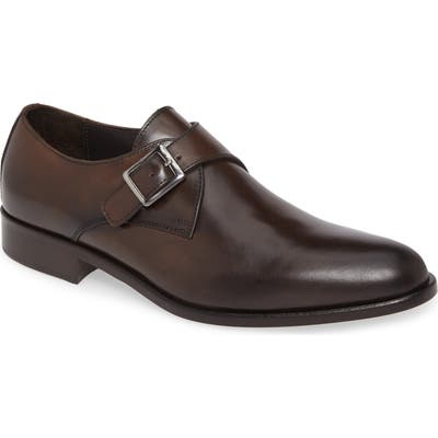 To Boot New York San Marcos Monk Strap Shoe, Brown