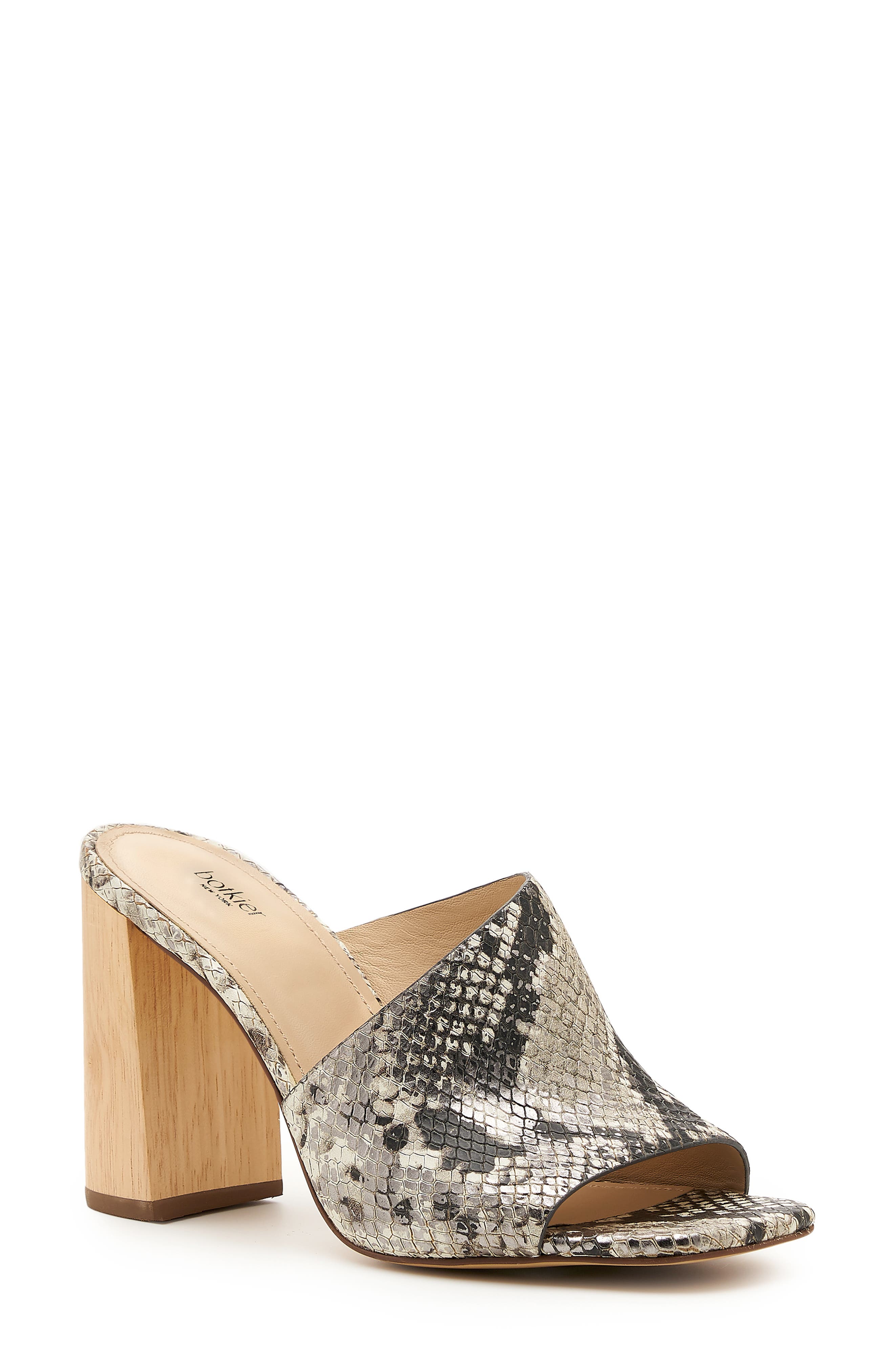 botkier carlie block heel slides