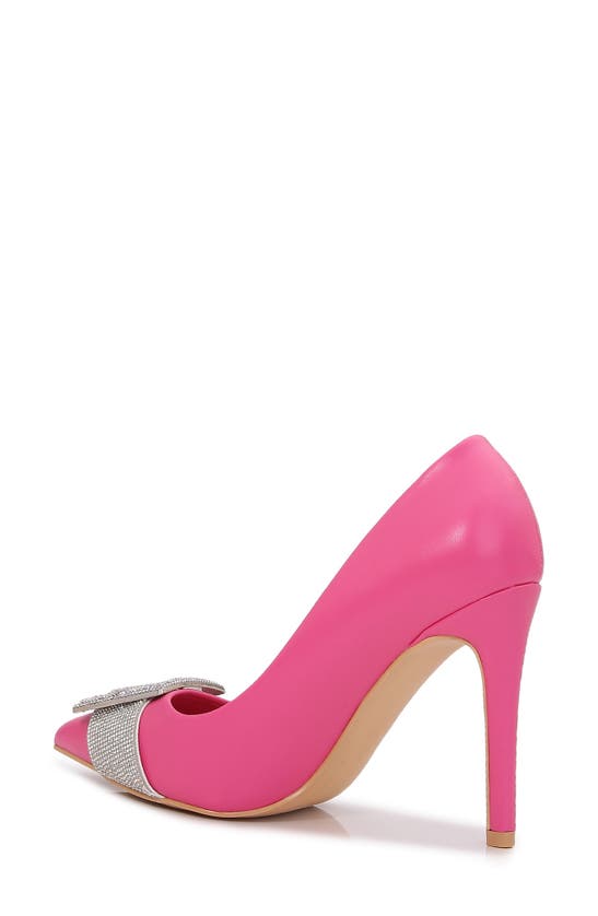 Shop Berness Emery Rhinestone Pump In Hot Pink