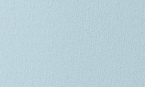 Akris Adriana Virgin Wool Crepe Crop Jacket In Stone Blue