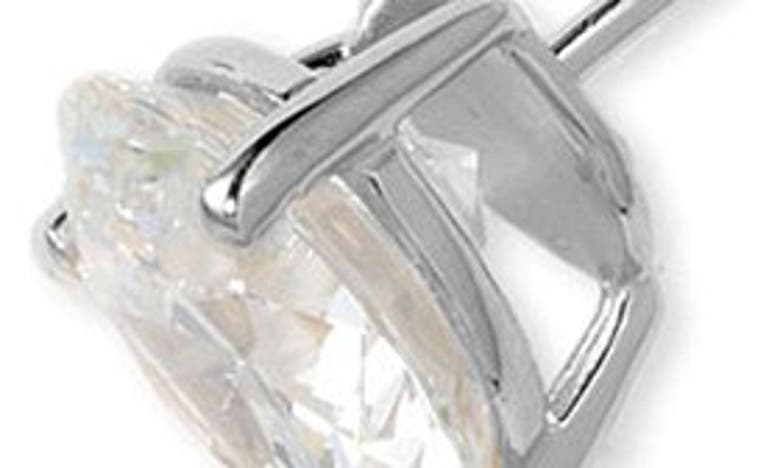 Shop Nordstrom Cubic Zirconia Stud Earrings In Platinum