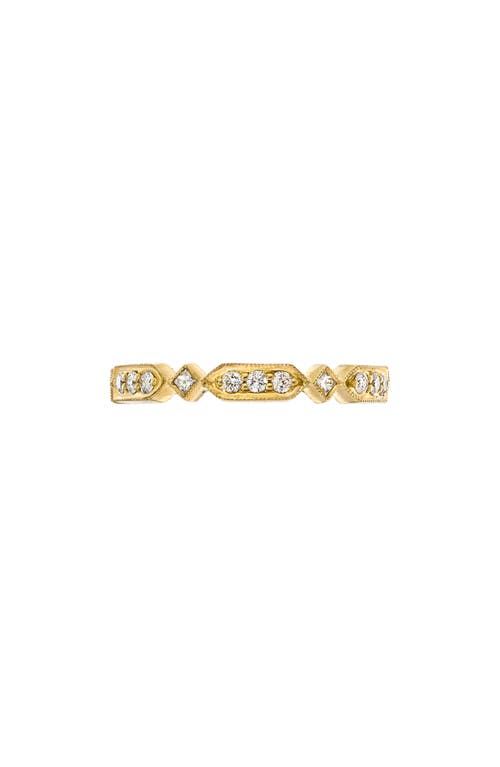 Sethi Couture Diamond Band Ring in Yellow Gold/diamond at Nordstrom, Size 6