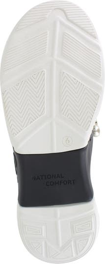 National Comfort Embellished Slip-on Sneaker In Black Suede