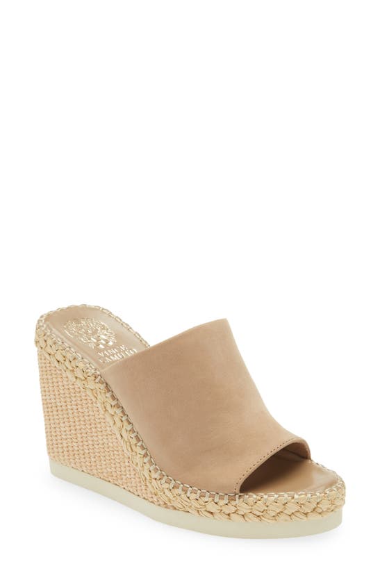 Vince Camuto Brissia Wedge Mule In Tortilla